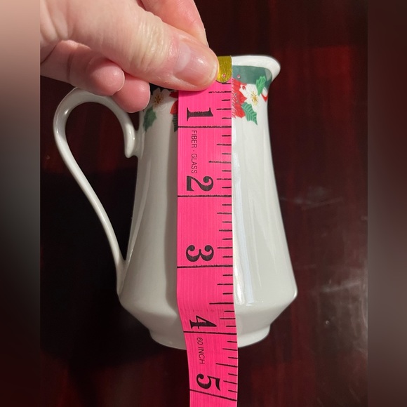 Fairfield Fine China Deck The Halls Cream & Sugar Dish - Picture 7 of 8